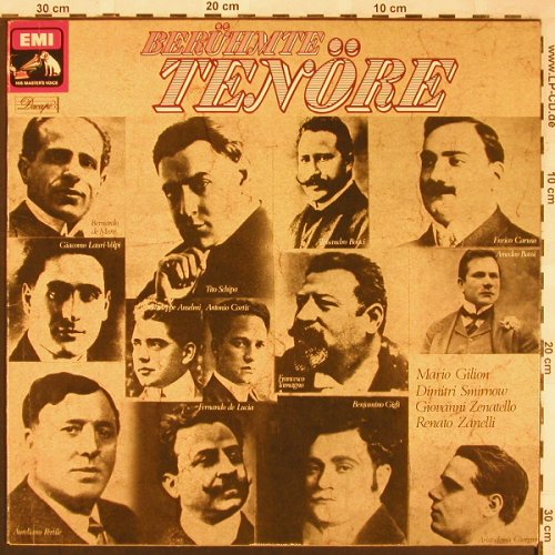 V.A.Berühmte Tenöre: Zenatello,Tamagno...D.Smirnow, EMI(049-03 005), D,  - LP - L6596 - 5,00 Euro