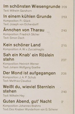 Schreier,Peter: singt Volkslieder, Eterna(8 35 060), DDR, 1976 - LP - L6631 - 5,00 Euro