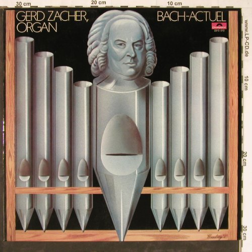 Bach,Johann Sebastian: Gerd Zacher,organ, Polydor Musterplatte(2310 010), D, 1970 - LP - L6632 - 7,50 Euro