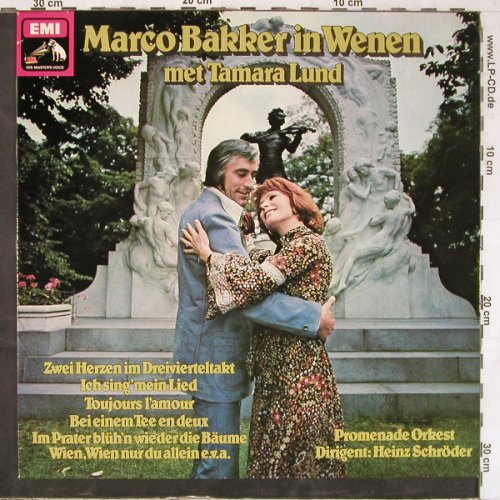 Bakker,Marco: In Wenen, met Tamara Lund, EMI(061-25220), NL, 1975 - LP - L6633 - 5,00 Euro