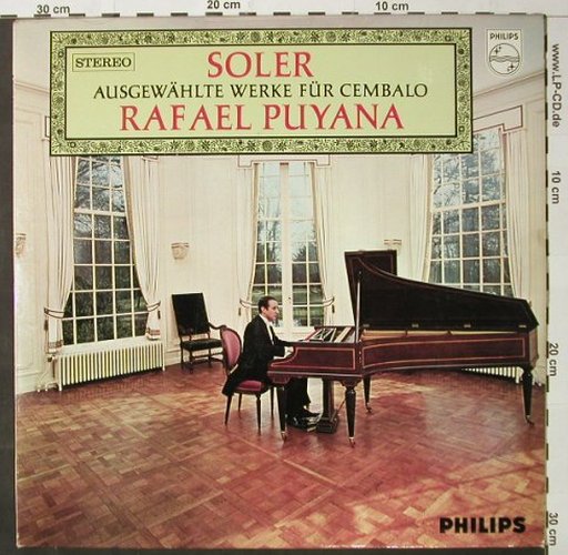 Soler,Padre Antonio: Ausgewählte Werke für Cemballo, Philips(838 433 LY), NL, 1967 - LP - L6635 - 7,50 Euro