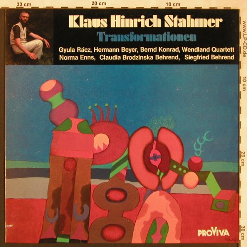 Stahmer,Klaus Hinrich: Transformationen, Proviva(ISPV 113), D, 1984 - LP - L6660 - 14,00 Euro