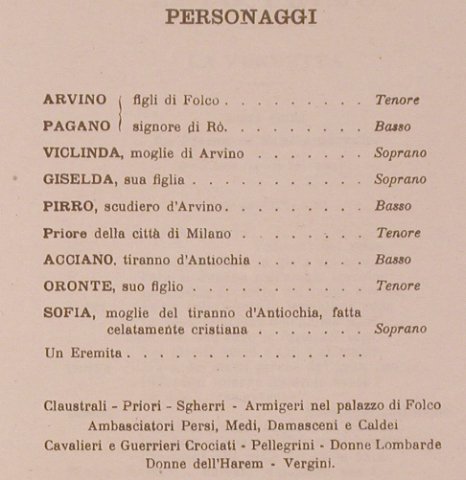 Verdi,Giuseppe: I Lombardi, Alla Prima Crociata,Box, Cetra(12 17), I,  - 3LP - L6671 - 9,00 Euro