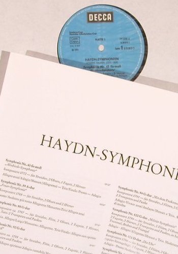 Haydn,Joseph: Sinfonien,Box, Decca,Club.Ed.(29 558-4), D, 1976 - 4LP - L6675 - 17,50 Euro