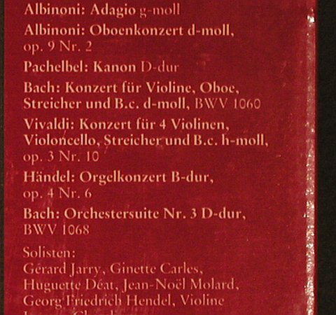 V.A.Berühmte Meisterwerke desBarock: Bach,Vivaldi,Pachebel...7 Tr., Box, Erato/Ullstein(ZL 30799), D,FS-New, 1981 - 2LP - L6681 - 6,00 Euro