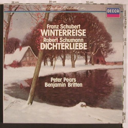 Schubert,Franz / Robert Schumann: Winterreise/Dichterliebe(1965), Box, Decca(6.35568 DX), D, 1982 - 2LP - L6686 - 7,50 Euro