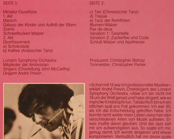 Tschaikowsky,Peter: Der Nußknacker-Auszüge, EMI(063-02 532), D, 1972 - LP - L6691 - 5,00 Euro