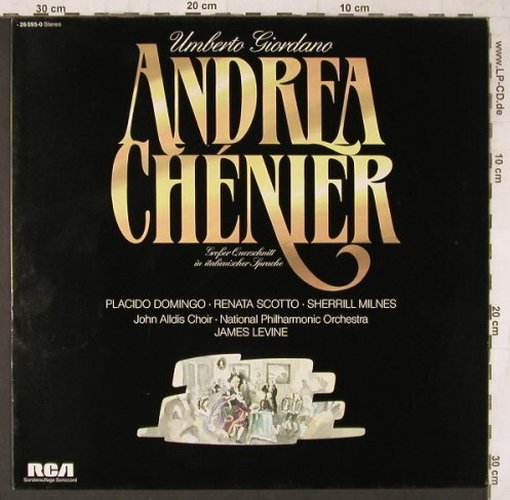 Giordano,Umberto: Andrea Chenier-Gr.Querschnitt, RCA(26 095-0), D, 1977 - LP - L6700 - 4,00 Euro