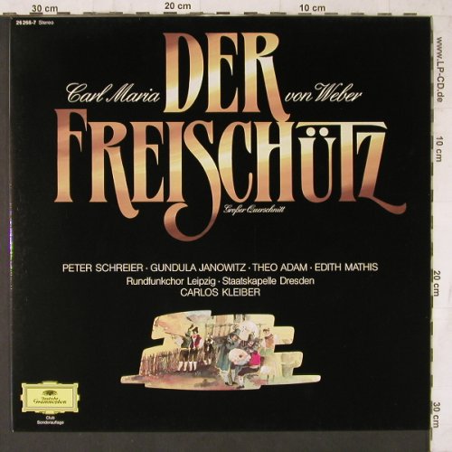 Weber,Carl Maria von: Der Freischütz-Gr.Querschnitt, D.Gr.(26 266-7), D, 1974 - LP - L6703 - 4,00 Euro