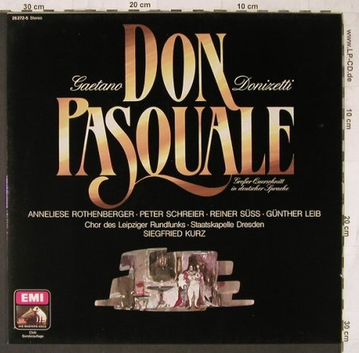 Donizetti,Gaetano: Don Pasquale-Gr.Querschnitt, EMI(26 272-5), D, 1972 - LP - L6705 - 4,00 Euro