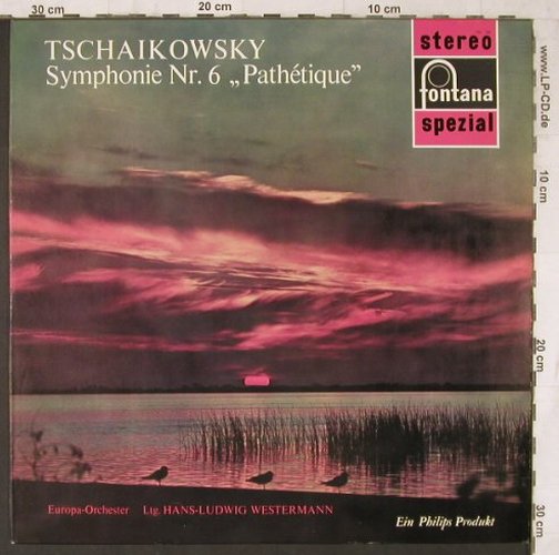 Tschaikowsky,Peter: Sinfonie Nr.6, Fontana(700 183 WGY), NL,  - LP - L6707 - 5,00 Euro