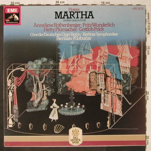 Flotow,Friedrich von: Martha - Großer Querschnitt, EMI(037-30 713), D, Ri, 1960 - LP - L6711 - 5,00 Euro