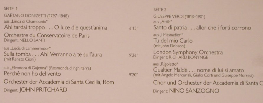 Sutherland,Joan: singt Donizetti und Verdi, Decca aspekte(6.42333 AH), D,  - LP - L6740 - 5,00 Euro