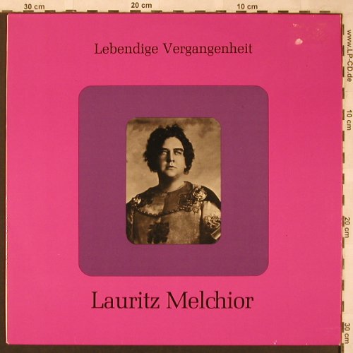 Melchior,Lauritz: Lebendige Vergangenheit, m-/vg+, LV(LV 11), A,  - LP - L6748 - 6,00 Euro
