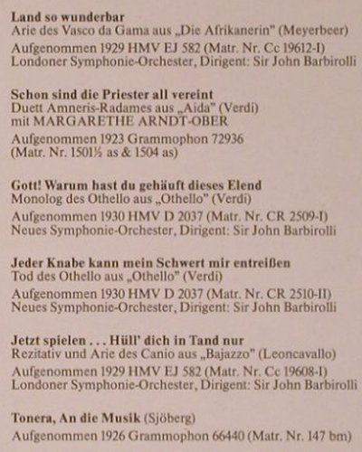 Melchior,Lauritz: Lebendige Vergangenheit, m-/vg+, LV(LV 11), A,  - LP - L6748 - 6,00 Euro