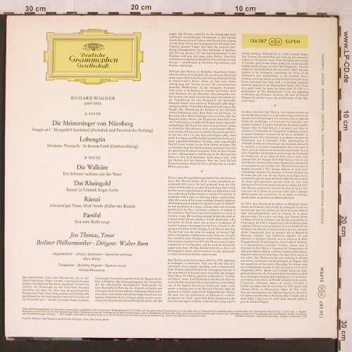 Thomas,Jess: Wagner:Meistersinger,Lohengrin..., D.Gr.(SLPEM), D, m-/vg+, 1963 - LP - L6750 - 6,00 Euro