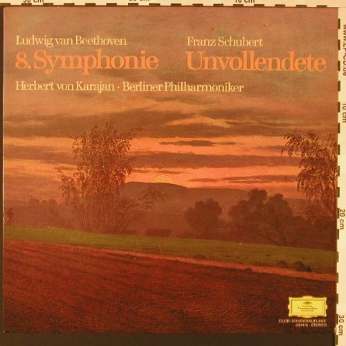 Beethoven,Ludwig van/Franz Schubert: Sinfonie Nr.8 / Unvollendete, D.Gr.(J 841/8), D, 1970 - LP - L6771 - 6,00 Euro