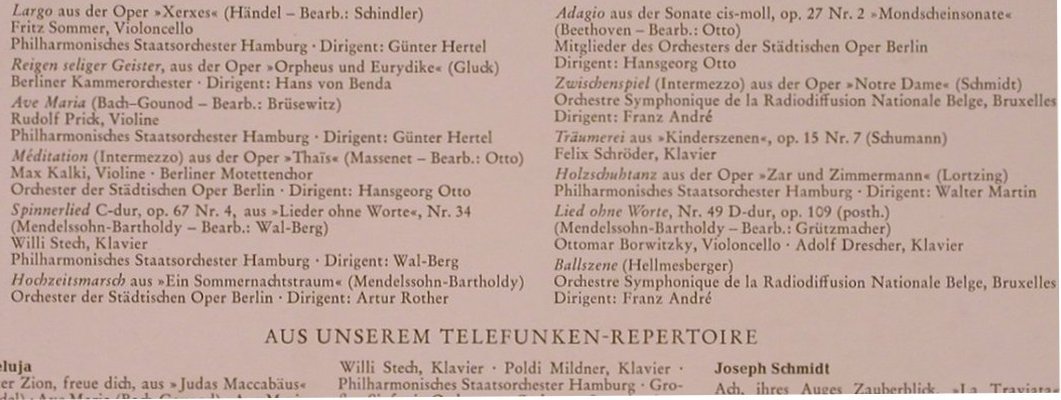 V.A.Schatzkästlein berühmter: Melodien II, Telefunken(BLE 14 209), D,  - LP - L6782 - 5,00 Euro