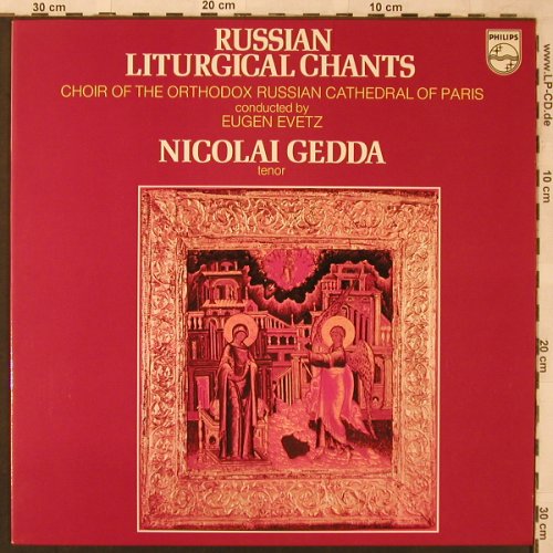 V.A.Russian Liturgical Chants: Ivanov...Kastalsky, Philips(6504 135), NL, 1975 - LP - L6820 - 7,50 Euro