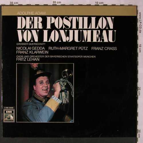 Adam,Adolphe: Der Postillon von Lonjumeau-Gr.Quer, EMI(C 063-28 502), D, 1965 - LP - L6825 - 5,00 Euro