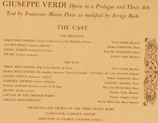 Verdi,Giuseppe: Simon Boccanegra - Box, Angel(3617 C/L), US,vg+/m-,  - 3LP - L6830 - 9,00 Euro