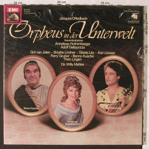 Offenbach,Jacques: Orpheus In der Unterwelt,Box,FS-New, EMI, Club-Sonderauflage(26 138-8), D,Quadroph, 1978 - 2LPQ - L6831 - 30,00 Euro