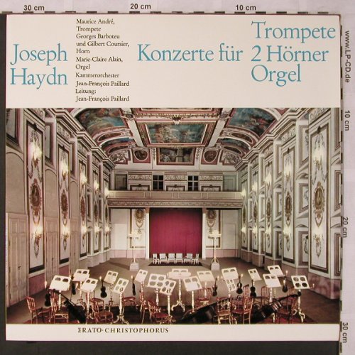 Haydn,Joseph: Konzerte für Trompete,2Hörner,Orgel, Christophorus/Erato(CGLP 75 796), D, Mono,  - LP - L6856 - 9,00 Euro