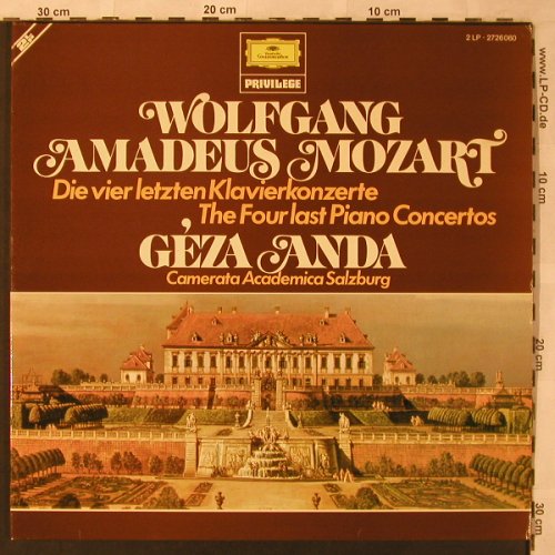 Mozart,Wolfgang Amadeus: Die vier letzten Klavierkonzerte, D.Gr. Privilege(2726 060), D,Ri, Foc,  - 2LP - L6865 - 9,00 Euro