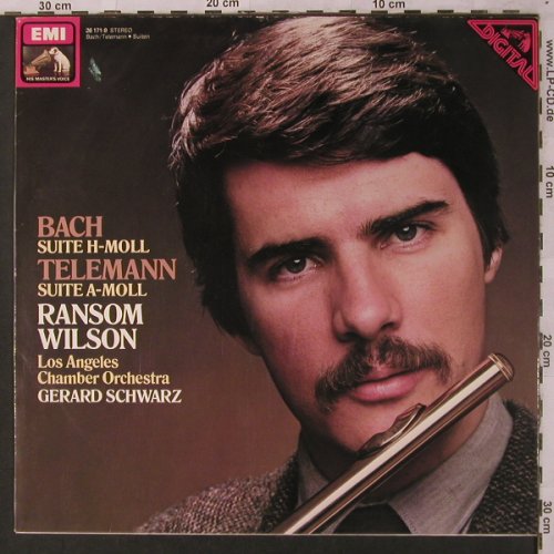 Bach,Johann Sebastian/Telemann: Suite H-Moll/Suite A-Moll, EMI(26 171-9), NL, Ri, 1960 - LP - L6881 - 5,00 Euro