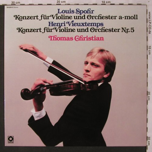 Spohr,Louis / H.Vieuxtemps: Konzert für Violine & Orch., Sonocord(26 026-5), D, 1980 - LP - L6888 - 6,00 Euro