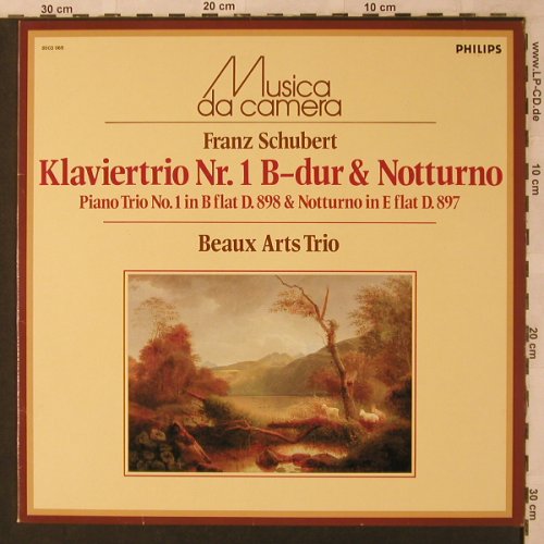 Schubert,Franz: Klaviertrio Nr.1 B-Dur / Notturno, Philips(6503 069), NL, Ri, 1966 - LP - L6890 - 6,00 Euro