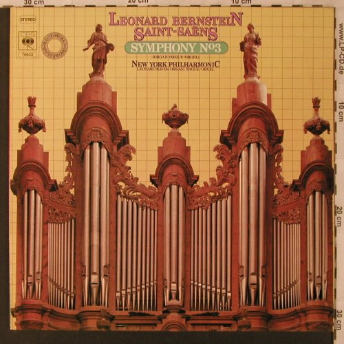 Saint-Saens,Camille: Sinfonie Nr.3, Foc, CBS(76653), NL, 1978 - LP - L6901 - 6,00 Euro