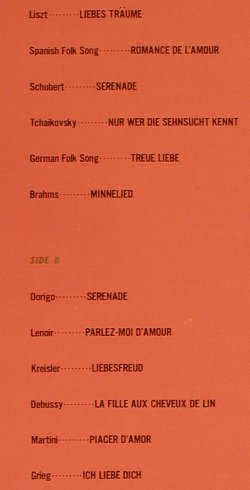V.A.Classical Love Themes: Liszt, Kreisler...Grieg, CBS(25AC 927), J, 1980 - LP - L6903 - 6,00 Euro