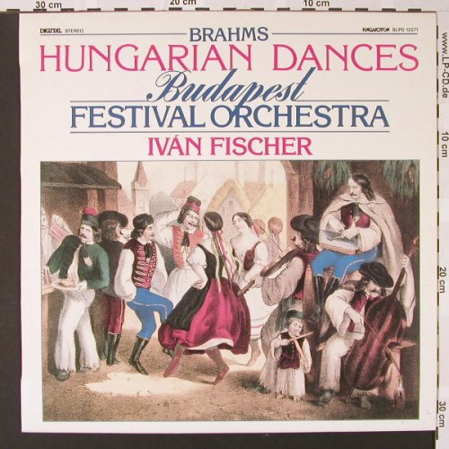 Brahms,Johannes: Hungarian Dances, Hungaroton(SLPD 12571), H, 1985 - LP - L6917 - 5,00 Euro