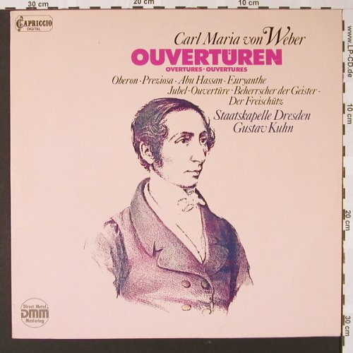Weber,Carl Maria von: Ouvertüren-Oberron,Preziosa...., Capriccio(C 27 076), D, 1985 - LP - L6918 - 6,00 Euro