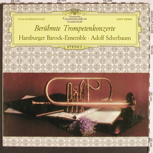 Hamburger Barock-Ensemble: Berühmte Trompetenkonzerte, D.Gr.(74 927), D,  - LP - L6927 - 7,50 Euro