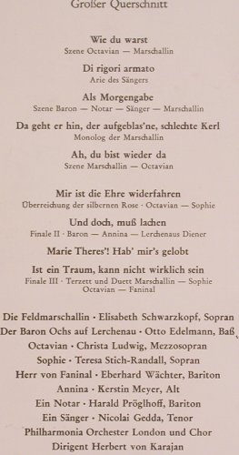 Strauss,Richard: Der Rosenkavalier-Gr.Querschnitt, Columbia(STC 80 661), D, 1965 - LP - L6932 - 5,00 Euro