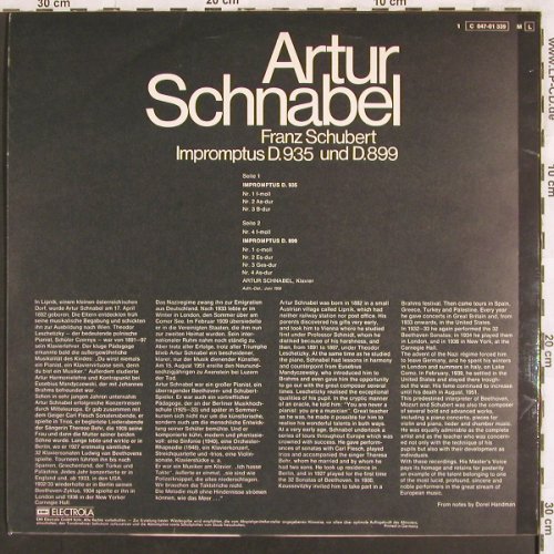 Schubert,Franz: Impromptus D. 899 & 935, Dacapo(C 047-01 339), D,  - LP - L6935 - 6,00 Euro