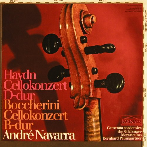 Haydn,Joseph / Boccherini: Cellokonzert d-dur / b-dur, Parnass(70 007), D,  - LP - L6942 - 6,00 Euro