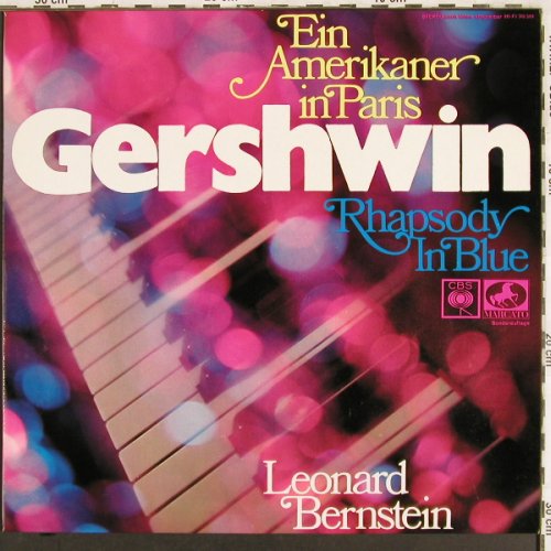 Gershwin,George: Ein Amerikaner in Paris/Rhapsody..., CBS(78 381), D,  - LP - L6944 - 6,00 Euro