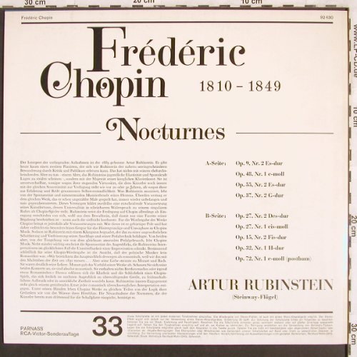 Chopin,Frederic: Nocturnes, RCA(92 430), D,  - LP - L6951 - 6,00 Euro