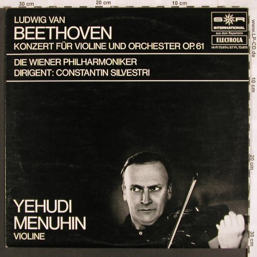 Beethoven,Ludwig van: Konzert f. Violine+Orch.D-dur op.61, SR(92 674), D, Mono,  - LP - L6964 - 15,00 Euro