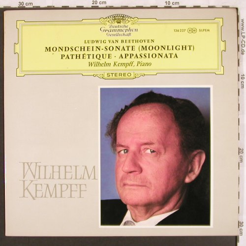 Beethoven,Ludwig van: Mondschein-Sonate/Pathetique, D.Gr.(SLPEM 136 227), D, 1961 - LP - L6968 - 15,00 Euro