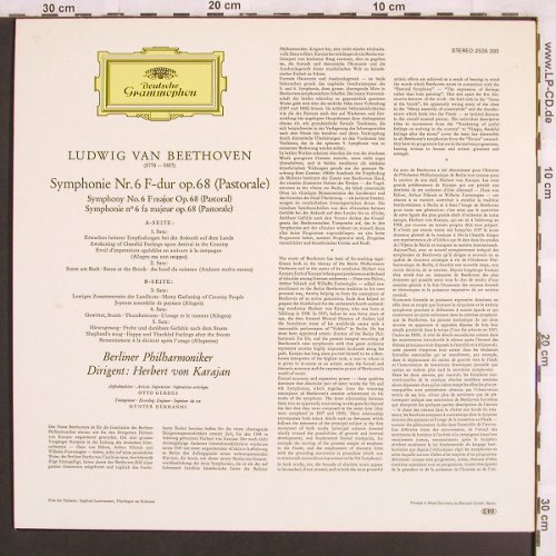 Beethoven,Ludwig van: Sinfonie Nr.6 - Pastorale, D.Gr.(2535 305), D,  - LP - L6971 - 7,50 Euro