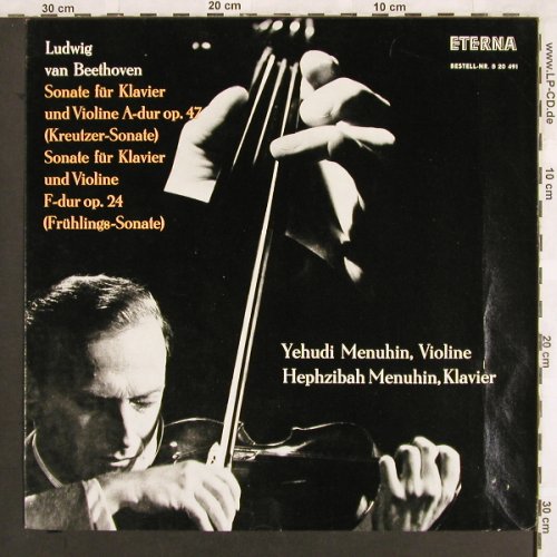 Beethoven,Ludwig van: Sonate für Klavier & Violine A-dur, Eterna/Phonoclub(8 20 491), DDR, 1965 - LP - L7008 - 12,50 Euro