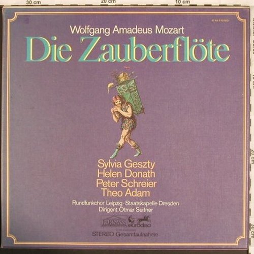 Mozart,Wolfgang Amadeus: Die Zauberflöte, Box, Gesamtaufn., Eurodisc/Parnass(92 443), D,  - 3LP - L7061 - 12,50 Euro