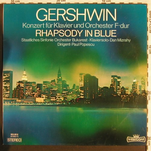 Gershwin,George: Konzert für Klavier u.Orch F-dur, Intercord(963-08 U), D, 1969 - LP - L7062 - 6,00 Euro