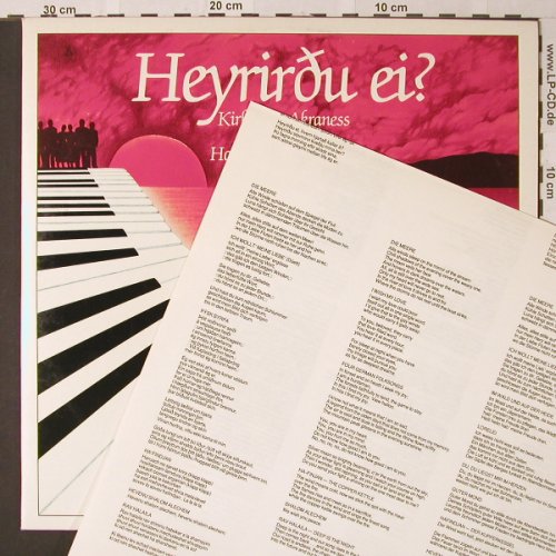 Kirkjukór Akraness: Heyrirdu ei? Foc (Choir), (KA 001), Iceland,  - 2LP - L7071 - 7,50 Euro