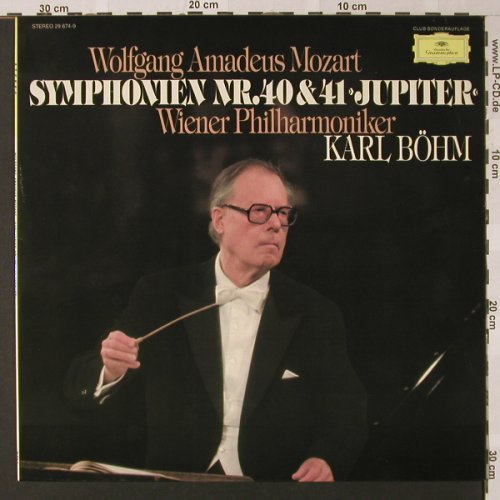 Mozart,Wolfgang Amadeus: Sinfonien Nr.40 & 41,Club-Ed., Deutsche Gramophon(29 674-9), D, 1977 - LP - L7083 - 6,00 Euro