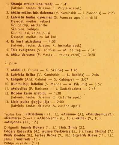 Mana Dziesma 2: XX Visparejie Latviesu(chorus), Melodia/SF Riga(C10 30355 008), vg+/m-, 1990 - LP - L7108 - 4,00 Euro